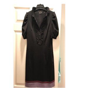 Max and cleo dress Black Ruffle Size 2